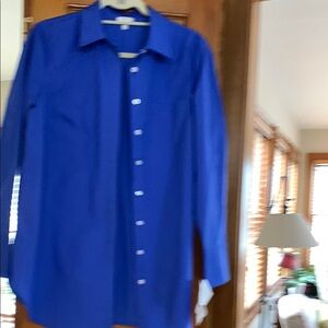 Talbots blue shirt